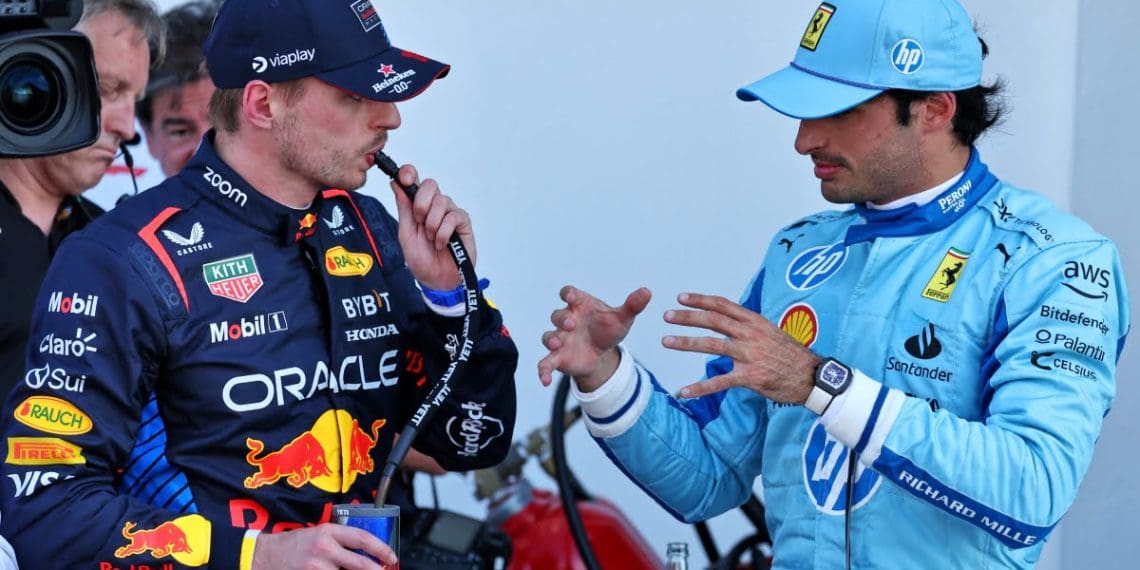 Sainz acredita que Ferrari pode desafiar Verstappen no Grande Prêmio de Fórmula 1 de Miami.