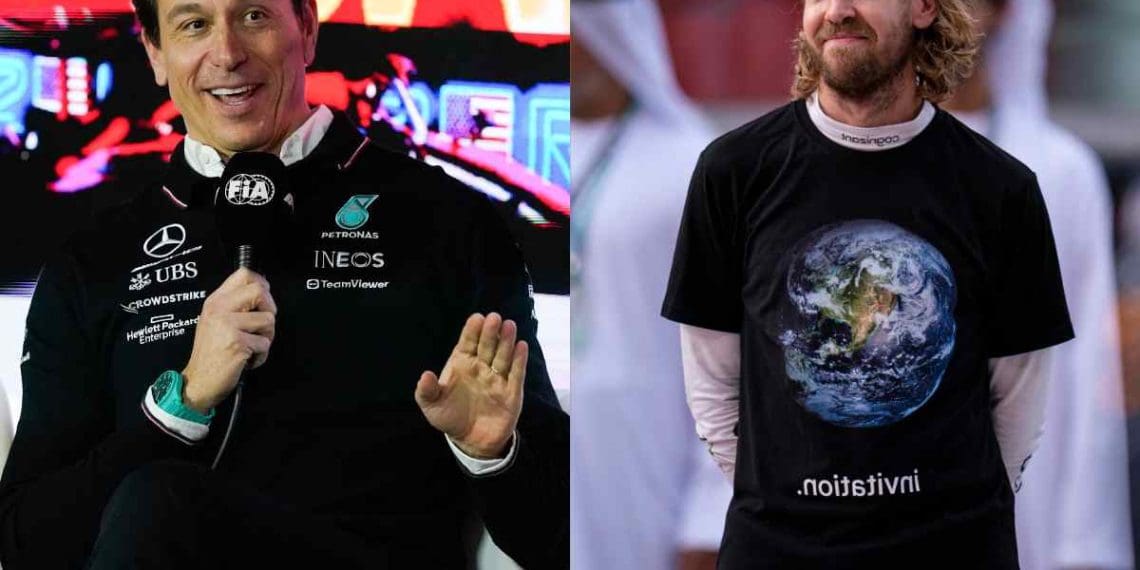 Toto Wolff elogia Sebastian Vettel por história impressionante em meio a especulações sobre a Mercedes.