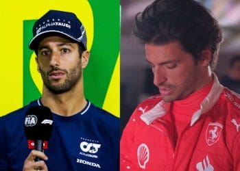 Daniel Ricciardo aconselha Carlos Sainz a manter o foco em sua última temporada na Ferrari.