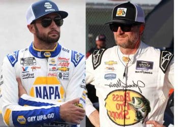 Chase Elliott diz a Dale Earnhardt Jr. que não estará na próxima temporada do programa da NASCAR na Netflix.