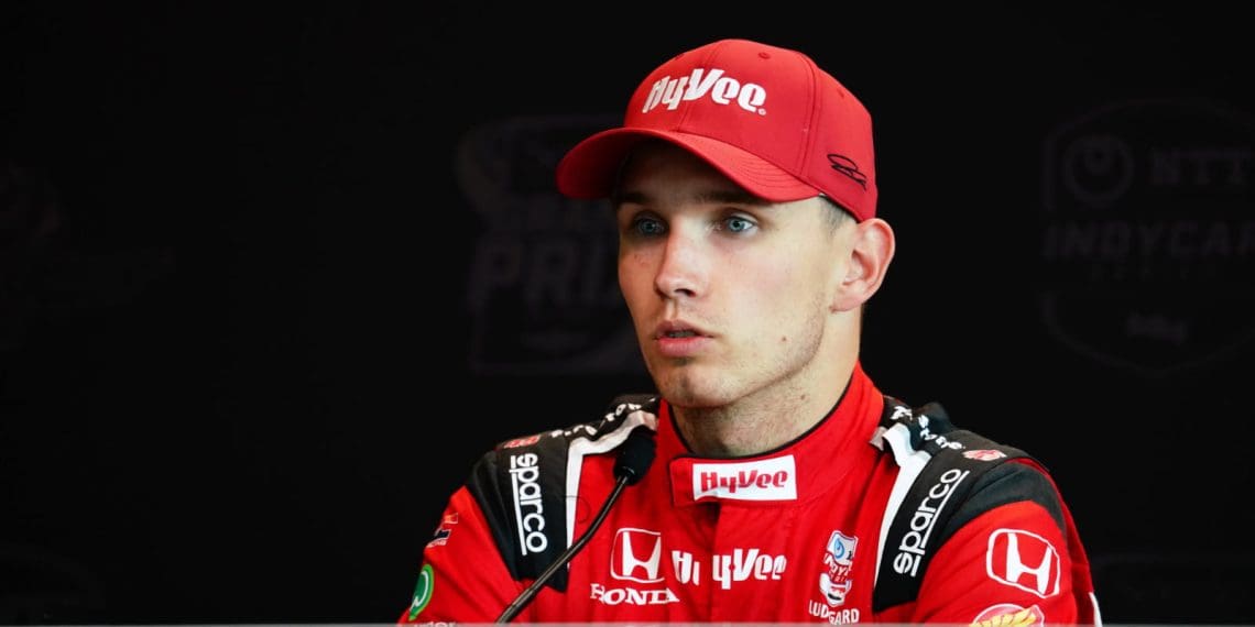 Lundgaard discute plano ousado de pneus que resultou em seu primeiro pódio na IndyCar em 2024.
