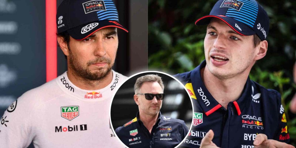 Christian Horner sugere que Sergio Perez pode facilmente se sentir sobrecarregado ao não atender às expectativas em comparação com Max Verstappen.