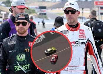 Denny Hamlin se arrepende de sua direção excessivamente agressiva em Phoenix ao cometer um erro enquanto lutava contra o colega piloto Tyler Reddick.