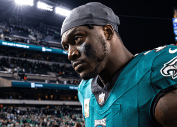 Eagles’ AJ Brown: ‘Somebody Has To Be The Bad Guy’

In a shocking revelation, Philadelphia Eagles’ wide receiver, AJ Brown, declares himself as the ultimate villain. With his bold statement, Brown has sent shockwaves through the NFL and generated intense buzz among fans. The question on everyone’s mind is, what exactly does he mean by being “the bad guy”? Is this a new persona he plans to embody on the field? Or is there something more sinister at play? Stay tuned as we delve deeper into AJ Brown’s controversial declaration and uncover the truth behind this unexpected twist.
