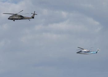 Autonomous Helicopters Test Dodging Skills in Epic Showdown