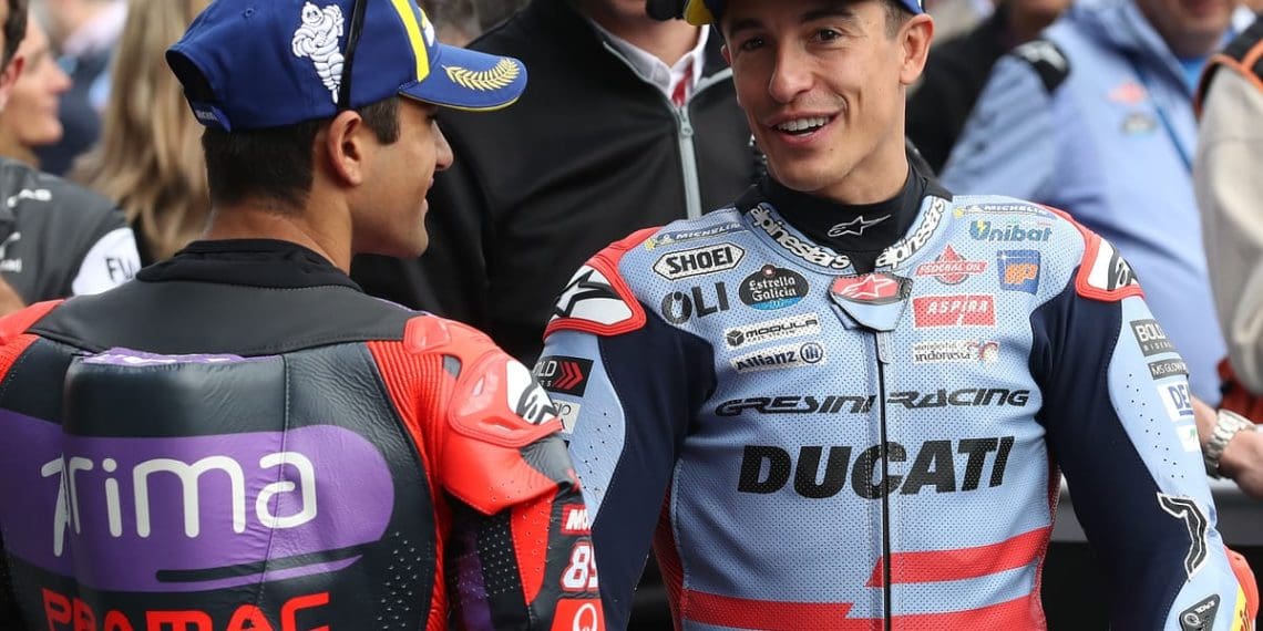 Marquez pronto para se juntar à equipe da Ducati após a surpreendente saída de Martin.