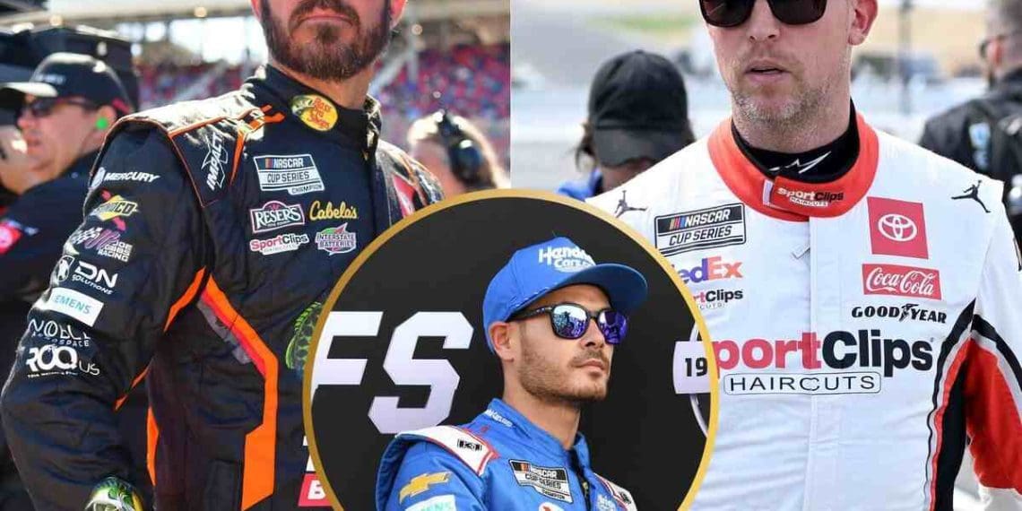 VÍDEO: Kyle Larson acusa Martin Truex Jr. de redirecionar a raiva de Denny Hamlin para ele ao bater em sua porta em Richmond.