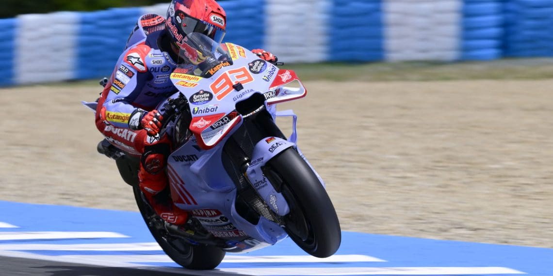 Marquez garante pole position inaugural da Ducati MotoGP na qualificação de Jerez