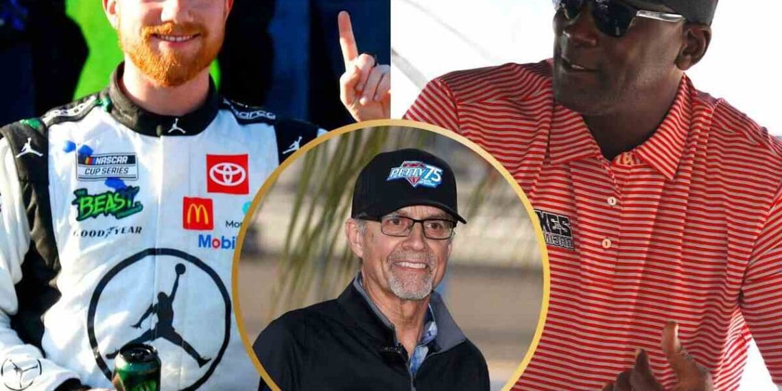 Kyle Petty acredita que Michael Jordan celebrando a vitória de Tyler Reddick em Talladega é um momento significativo para a NASCAR.