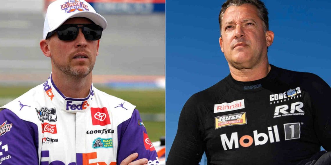 Denny Hamlin explica grande revés financeiro que levou Tony Stewart a sair da NASCAR.