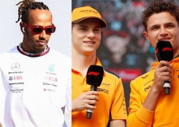 Lewis Hamilton se emociona ao ver sua antiga equipe McLaren se destacando na F1.