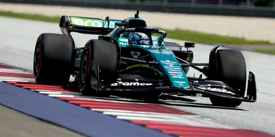 Crawford termina primeiro teste de F1 com Aston Martin na Áustria