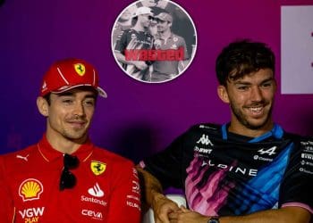 VÍDEO: Alpine brinca com Charles Leclerc e Pierre Gasly por falharem aperto de mão na frente dos fãs no GP do Bahrain