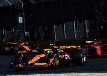Lando Norris acredita que a McLaren tinha potencial para terminar à frente de Leclerc na Austrália.