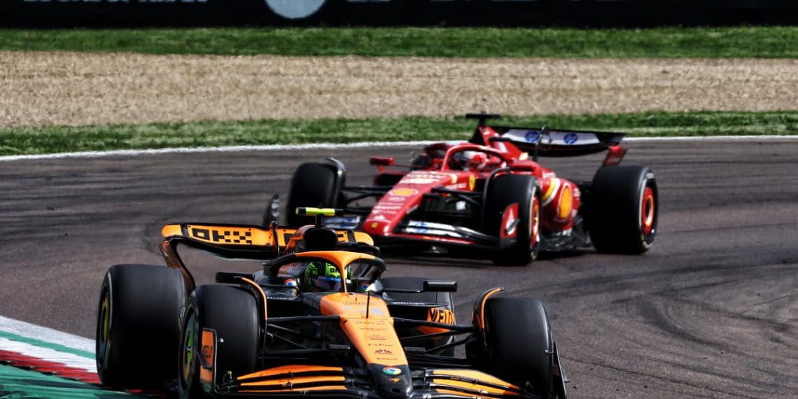 Norris: Equipe de Fórmula 1 da McLaren sofreu consequências do setup do Grande Prêmio de Ímola.