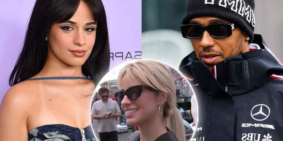 VÍDEO: Camila Cabello declara seu afeto por Lewis Hamilton no Grande Prêmio de Miami