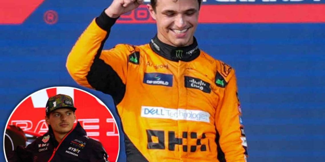 Lando Norris acredita que é hora de desafiar Max Verstappen na Fórmula 1.