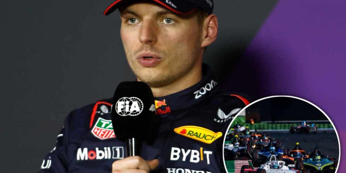 Max Verstappen elogiado por seu conhecimento da série de corridas elétricas por ex-campeão da Fórmula E.