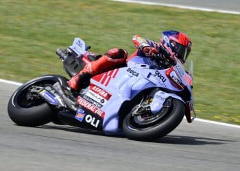 Márquez lidera em treino chuvoso final de MotoGP em Jerez.