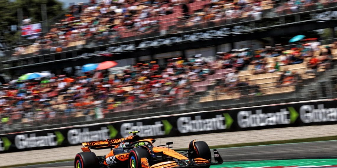 Norris supera Verstappen para vitória na qualificação do Grande Prêmio de Fórmula 1 da Espanha.