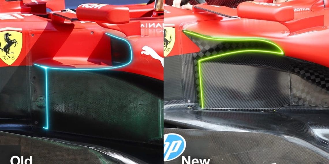 Ferrari faz mudanças significativas na tecnologia da F1 em Imola e introduz outras atualizações importantes.