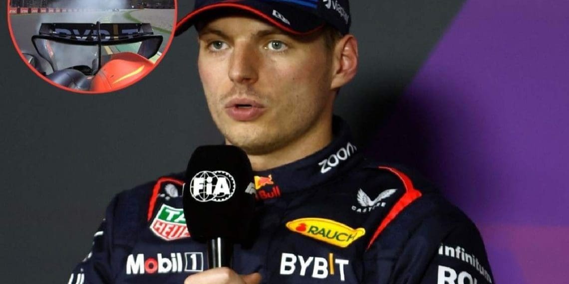 Max Verstappen alega que a Red Bull notou ‘sinais’ um dia antes da surpreendente saída do GP da Austrália.