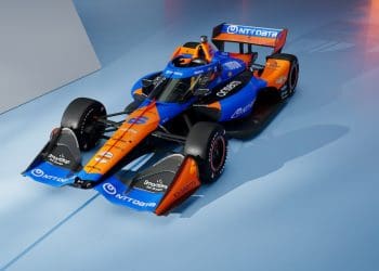 McLaren unveils design for Malukas No. 6 car.