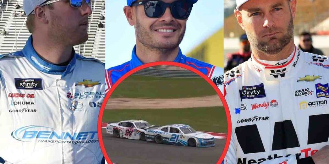 ASSISTA: Kyle Larson emerge vitorioso na corrida Xfinity em COTA enquanto Shane van Gisbergen causa caos com Austin Hill na última volta.