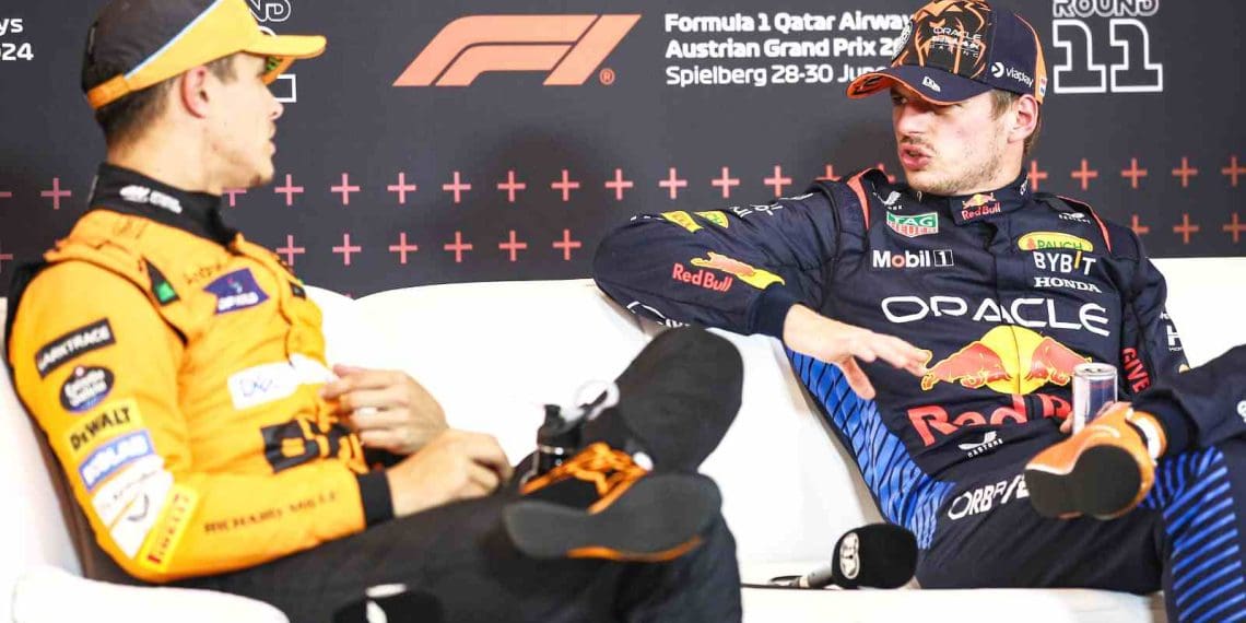 Max Verstappen critica desempenho da Red Bull no GP da Áustria em meio à polêmica em torno do acidente de Lando Norris.