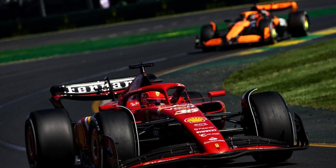 Norris elogia a Ferrari por progresso significativo na F1 2024.