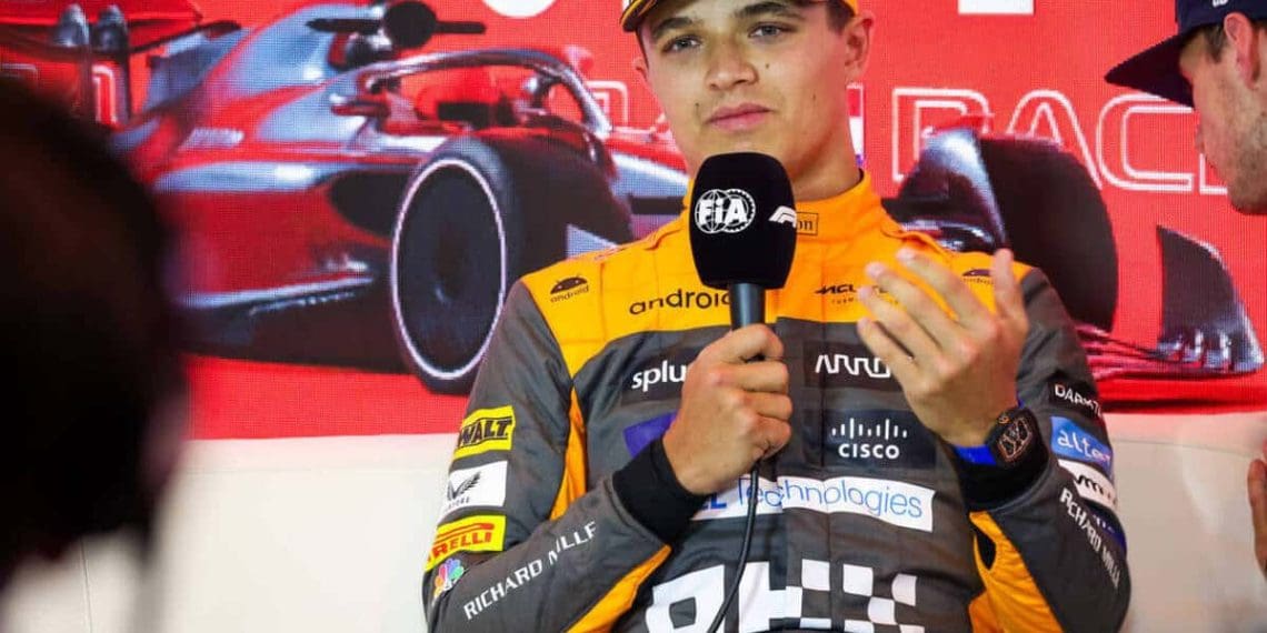 Lando Norris acredita que a McLaren precisa de recursos adicionais para competir com Ferrari e Red Bull regularmente até 2024.