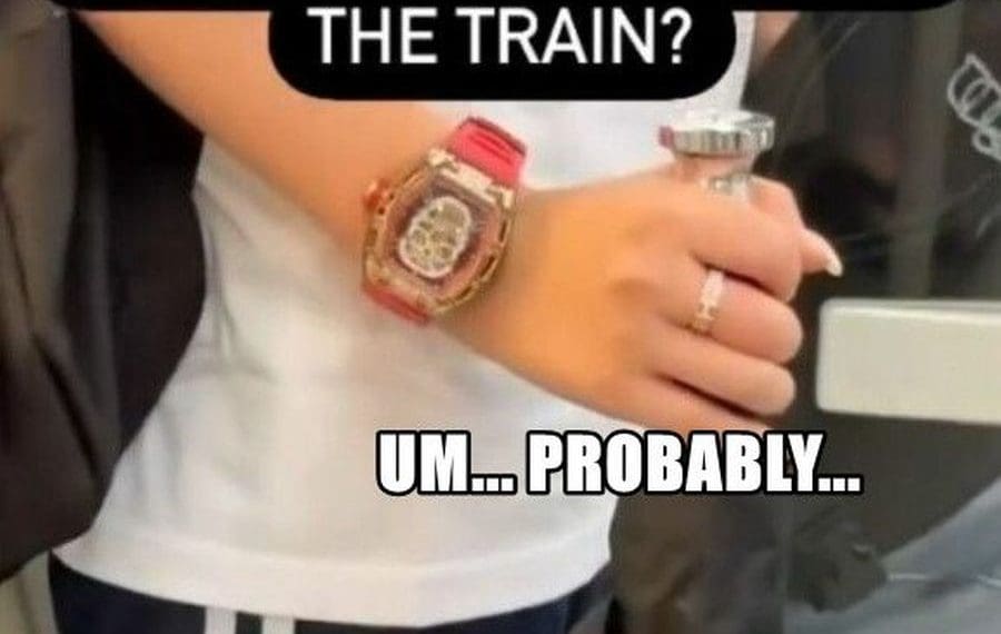Rare Sighting of $5 Million One-Off Richard Mille Watch on Subway Still Baffles