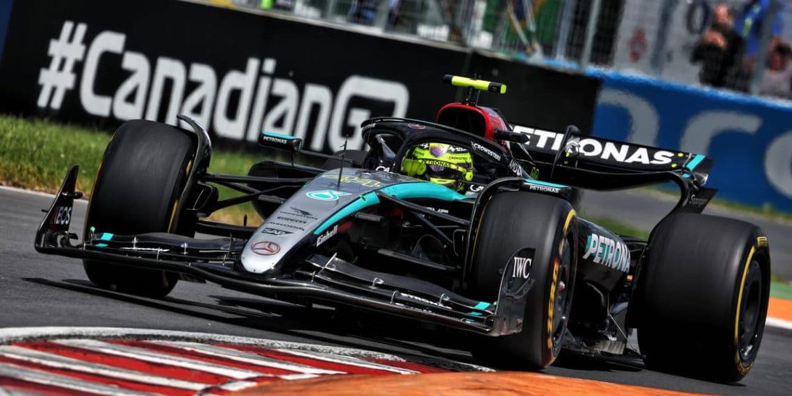 Hamilton lidera no último treino do Grande Prêmio do Canadá.