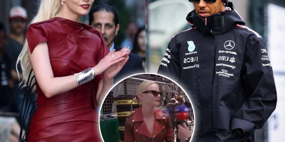 Vídeo: Anya Taylor-Joy, estrela de Mad Max: Estrada da Fúria, vista no Grande Prêmio de Mônaco apoiando “lenda absoluta” Lewis Hamilton