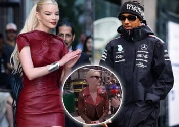 Vídeo: Anya Taylor-Joy, estrela de Mad Max: Estrada da Fúria, vista no Grande Prêmio de Mônaco apoiando “lenda absoluta” Lewis Hamilton