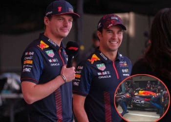 Red Bull executa impressionantes trocas de pneus duplas para Verstappen e Perez no Grande Prêmio da China.
