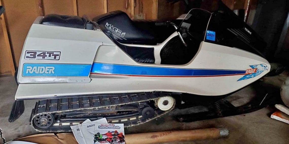 THIS 1973 RAIDER 34TT IS UNLIKE ANY SNOWMOBILE BUILT TODAY, HAS FORD GT40 DNA.