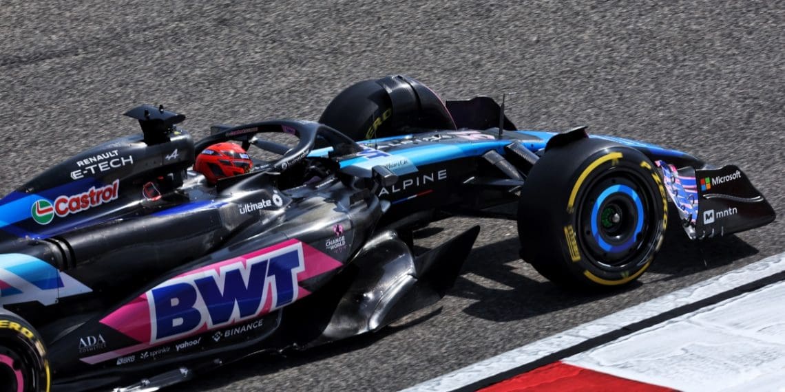 ALPINE ALERTA CAUTELA SOBRE DESENVOLVIMENTO DA FÓRMULA 1 EM 2024.