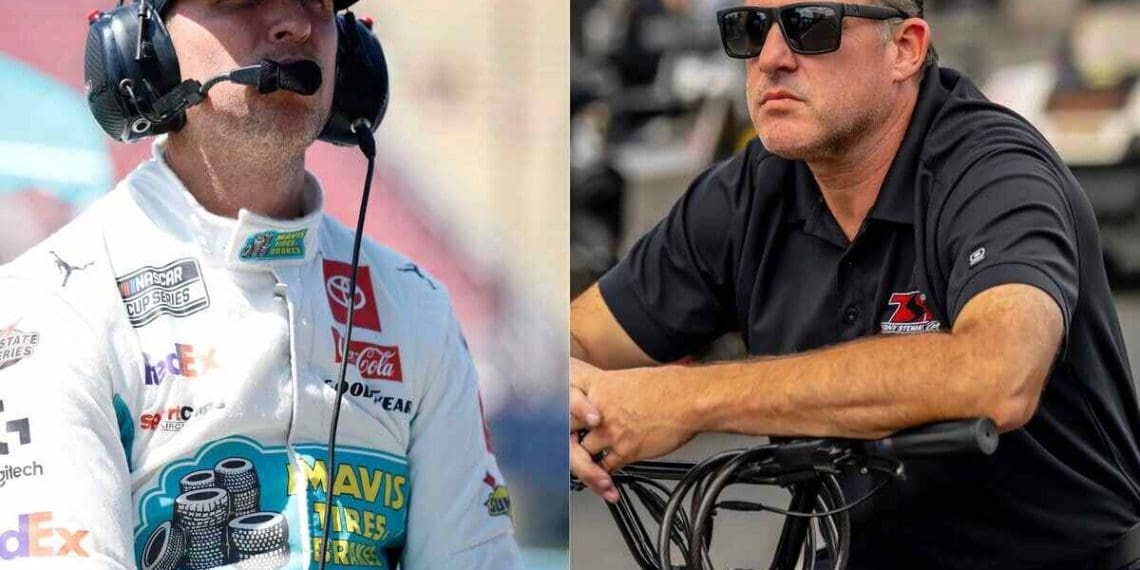 Denny Hamlin fala sobre especulações de que a 23XI Racing comprará o charter da NASCAR de Tony Stewart.