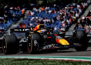 Verstappen surpreendido ao igualar recorde de pole position em Imola da Fórmula 1.