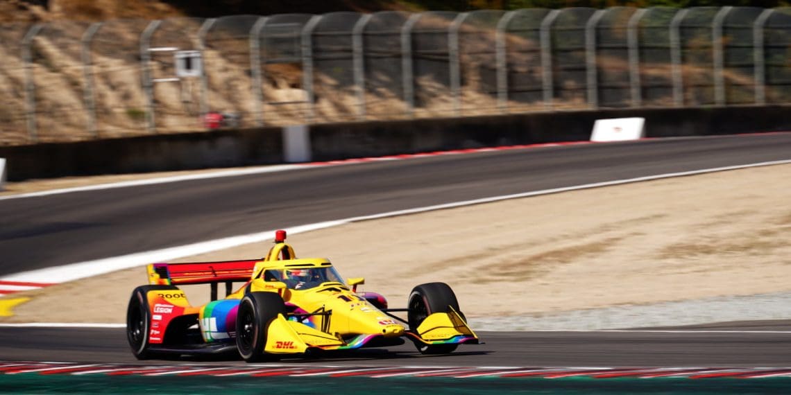 Palou brilha em Laguna Seca, garante pole position na IndyCar.