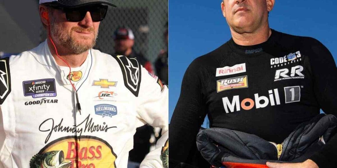 VÍDEO: Dale Earnhardt Jr. implora para Tony Stewart não sair da NASCAR vendendo a SHR.