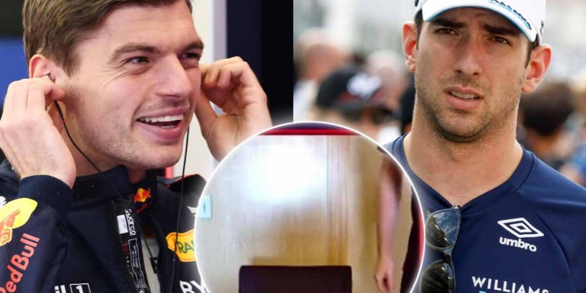 VÍDEO: Max Verstappen recorda de forma hilária o acidente de Nicholas Latifi no GP de Abu Dhabi de 2021 enquanto rouba seu estoque de Red Bull.