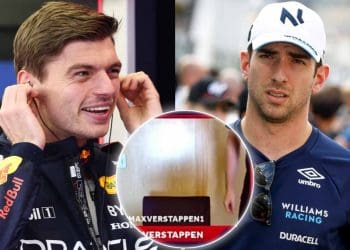 VÍDEO: Max Verstappen recorda de forma hilária o acidente de Nicholas Latifi no GP de Abu Dhabi de 2021 enquanto rouba seu estoque de Red Bull.