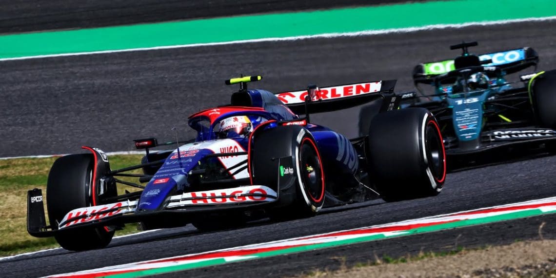 Tsunoda brilha no Grande Prêmio do Japão da F1, relembrando o desempenho de Kobayashi.