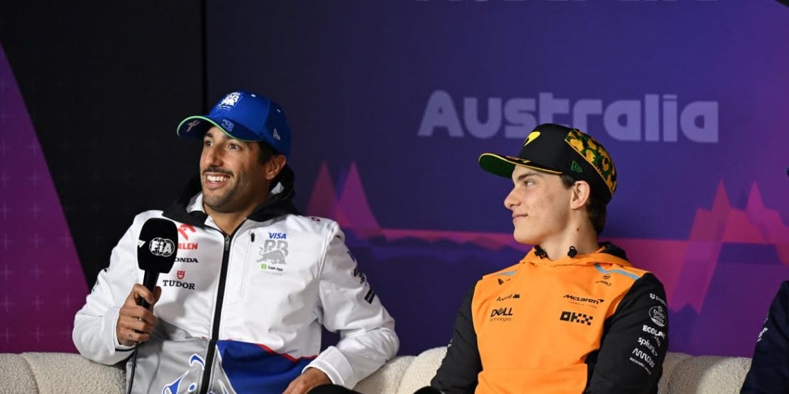 Ricciardo feliz com ‘jovem talentoso’ Piastri ‘se saindo admiravelmente pela Austrália’ na Fórmula 1.