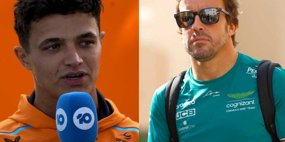 Lando Norris diz que está sempre em uma batalha acirrada com Fernando Alonso, vencendo-o para o segundo lugar na classificação do GP da China.