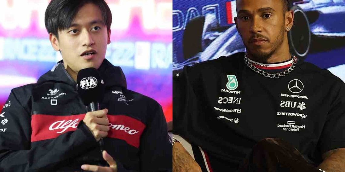 Zhou Guanyu asserts he knew about Lewis Hamilton’s surprising transition to Ferrari.