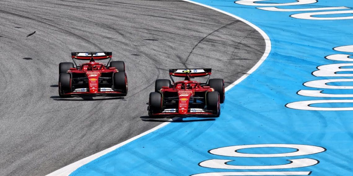 Vasseur acalma protesto de Leclerc sobre colisão da Ferrari na F1 Espanhola.
