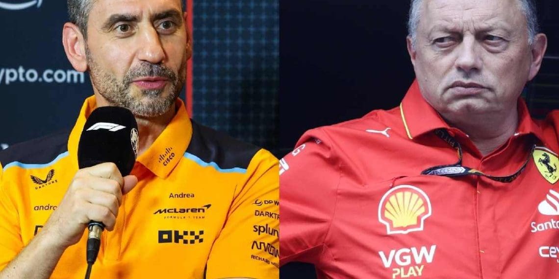 McLaren afirma que pista de Xangai ‘não é ideal’ para MCL38 em feroz rivalidade com Ferrari.
